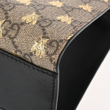 GUCCI グッチ パドロック スモール ショルダー 蜂 ベージュ/ブラック 498156 レディース GGスプリームキャンバス/レザー ショルダーバッグ Aランク 中古 銀蔵