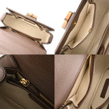 GUCCI グッチ バンブー スモールトップハンドルバッグ 1947 3WAY ベージュ 675797 レディース ジャンボGGキャンバス/レザー ハンドバッグ Aランク 中古 銀蔵