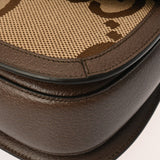 GUCCI グッチ バンブー スモールトップハンドルバッグ 1947 3WAY ベージュ 675797 レディース ジャンボGGキャンバス/レザー ハンドバッグ Aランク 中古 銀蔵