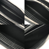 CHRISTIAN DIOR クリスチャンディオール ロングジップウォレット ブラック 2ESBC252YSE_H03E メンズ コットン 長財布 ABランク 中古 銀蔵