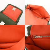 LOEWE ロエベ パファーゴヤバッグ ミニ カーキ A896W56X02 レディース ナイロン ショルダーバッグ Aランク 中古 銀蔵