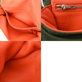 LOEWE ロエベ パファーゴヤバッグ ミニ カーキ A896W56X02 レディース ナイロン ショルダーバッグ Aランク 中古 銀蔵