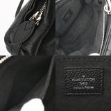 LOUIS VUITTON ルイヴィトン モノグラムマヒナ スカラミニ ブラック M80093 レディース レザー ショルダーバッグ Aランク 中古 銀蔵
