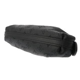 LOUIS VUITTON ルイヴィトン モノグラムマヒナ スカラミニ ブラック M80093 レディース レザー ショルダーバッグ Aランク 中古 銀蔵