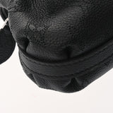 LOUIS VUITTON ルイヴィトン モノグラムマヒナ スカラミニ ブラック M80093 レディース レザー ショルダーバッグ Aランク 中古 銀蔵