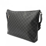 LOUIS VUITTON ルイヴィトン ダミエグラフィット ミック MM ブラック N41106 メンズ ダミエキャンバス ショルダーバッグ ABランク 中古 銀蔵