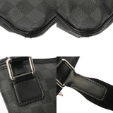 LOUIS VUITTON ルイヴィトン ダミエグラフィット トマス ブラック N58028 メンズ ダミエグラフィットキャンバス ショルダーバッグ Bランク 中古 銀蔵