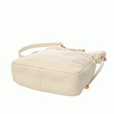 CHANEL シャネル マトラッセ ドローストリングバッグ ホワイト AS2985 レディース レザー ショルダーバッグ Aランク 中古 銀蔵