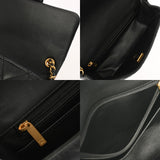 CHANEL シャネル マトラッセ ミニチェーンショルダー ブラック AS3490 レディース ラムスキン ショルダーバッグ ABランク 中古 銀蔵