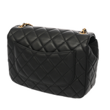 CHANEL シャネル マトラッセ ミニチェーンショルダー ブラック AS3490 レディース ラムスキン ショルダーバッグ ABランク 中古 銀蔵