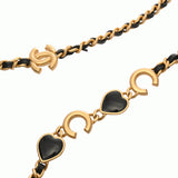 CHANEL シャネル マトラッセ ミニチェーンショルダー ブラック AS3490 レディース ラムスキン ショルダーバッグ ABランク 中古 銀蔵