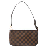 LOUIS VUITTON ルイヴィトン ミニ ポシェット アクセソワール ブラウン N41206 レディース ダミエキャンバス アクセサリーポーチ Aランク 中古 銀蔵
