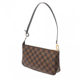 LOUIS VUITTON ルイヴィトン ミニ ポシェット アクセソワール ブラウン N41206 レディース ダミエキャンバス アクセサリーポーチ Aランク 中古 銀蔵