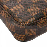 LOUIS VUITTON ルイヴィトン ミニ ポシェット アクセソワール ブラウン N41206 レディース ダミエキャンバス アクセサリーポーチ Aランク 中古 銀蔵
