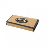 GUCCI グッチ ベージュ/ネイビー 621888 ユニセックス キャンバス/レザー チェーンウォレット ABランク 中古 銀蔵
