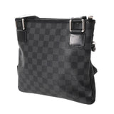LOUIS VUITTON ルイヴィトン ダミエグラフィット トマス ブラック N58028 メンズ ダミエグラフィットキャンバス ショルダーバッグ Bランク 中古 銀蔵