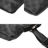 LOUIS VUITTON ルイヴィトン ダミエグラフィット トマス ブラック N58028 メンズ ダミエグラフィットキャンバス ショルダーバッグ Bランク 中古 銀蔵
