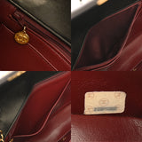 CHANEL シャネル マトラッセ ダイアナ チェーンショルダー 25cm ブラック A01165 レディース ラムスキン ショルダーバッグ Bランク 中古 銀蔵
