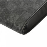 LOUIS VUITTON ルイヴィトン ダミエグラフィット ポシェットジュール GM ブラック/グレー N41501 メンズ ダミエキャンバス クラッチバッグ Aランク 中古 銀蔵