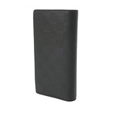 LOUIS VUITTON ルイヴィトン ダミエアンフィニ ポルトフォイユ ブラザ オニキス N63010 メンズ レザー 長財布 ABランク 中古 銀蔵