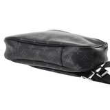 LOUIS VUITTON ルイヴィトン モノグラムエクリプス バムバッグ ブラック M42906 メンズ モノグラムキャンバス ボディバッグ ABランク 中古 銀蔵