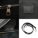 LOUIS VUITTON ルイヴィトン ダミエコバルト ポルトドキュマン ビジネス ネイビー/黒 N41347 メンズ ダミエキャンバス レザー ビジネスバッグ ABランク 中古 銀蔵
