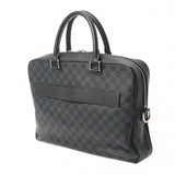 LOUIS VUITTON ルイヴィトン ダミエコバルト ポルトドキュマン ビジネス ネイビー/黒 N41347 メンズ ダミエキャンバス レザー ビジネスバッグ ABランク 中古 銀蔵