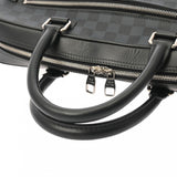 LOUIS VUITTON ルイヴィトン ダミエコバルト ポルトドキュマン ビジネス ネイビー/黒 N41347 メンズ ダミエキャンバス レザー ビジネスバッグ ABランク 中古 銀蔵