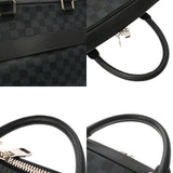 LOUIS VUITTON ルイヴィトン ダミエコバルト ポルトドキュマン ビジネス ネイビー/黒 N41347 メンズ ダミエキャンバス レザー ビジネスバッグ ABランク 中古 銀蔵