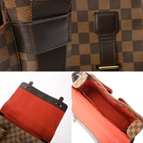 LOUIS VUITTON ルイヴィトン ダミエ ブロードウェイ ブラウン N42270 ユニセックス ダミエキャンバス ショルダーバッグ ABランク 中古 銀蔵