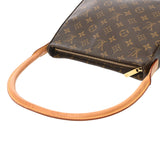 LOUIS VUITTON ルイヴィトン モノグラム ルーピング MM ワンショルダー ブラウン M51146 レディース モノグラムキャンバス ショルダーバッグ Bランク 中古 銀蔵