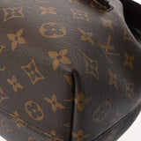LOUIS VUITTON ルイヴィトン モノグラム モンスリ NM PM ノワール M45515 レディース モノグラムキャンバス リュック・デイパック Aランク 中古 銀蔵