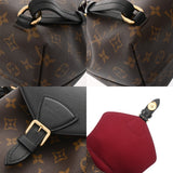 LOUIS VUITTON ルイヴィトン モノグラム モンスリ NM PM ノワール M45515 レディース モノグラムキャンバス リュック・デイパック Aランク 中古 銀蔵