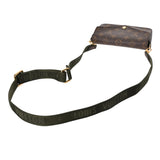 LOUIS VUITTON ルイヴィトン モノグラム ミュルティ ポシェット フェリシー ブラウン/カーキ M80091 レディース モノグラムキャンバス ショルダーバッグ Aランク 中古 銀蔵