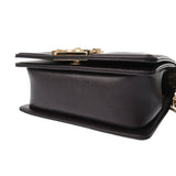 CHANEL シャネル ボーイシャネル チェーンショルダー ブラウン レディース レザー ショルダーバッグ ABランク 中古 銀蔵