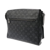 LOUIS VUITTON ルイヴィトン モノグラムエクリプス ディストリクト MM NM ブラック M44001 メンズ モノグラムキャンバス ショルダーバッグ Aランク 中古 銀蔵
