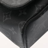 LOUIS VUITTON ルイヴィトン モノグラムエクリプス ディストリクト MM NM ブラック M44001 メンズ モノグラムキャンバス ショルダーバッグ Aランク 中古 銀蔵