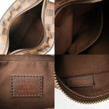 LOUIS VUITTON ルイヴィトン ダミエ オラフ PM ブラウン N41442 ユニセックス ダミエキャンバス ショルダーバッグ Bランク 中古 銀蔵