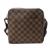 LOUIS VUITTON ルイヴィトン ダミエ オラフ PM ブラウン N41442 ユニセックス ダミエキャンバス ショルダーバッグ Bランク 中古 銀蔵