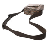 LOUIS VUITTON ルイヴィトン ダミエ オラフ PM ブラウン N41442 ユニセックス ダミエキャンバス ショルダーバッグ Bランク 中古 銀蔵