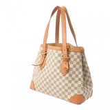 LOUIS VUITTON ルイヴィトン ダミエアズール ハムステッドMM ホワイト N51206 レディース ダミエアズールキャンバス トートバッグ Bランク 中古 銀蔵