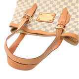 LOUIS VUITTON ルイヴィトン ダミエアズール ハムステッドMM ホワイト N51206 レディース ダミエアズールキャンバス トートバッグ Bランク 中古 銀蔵