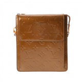 LOUIS VUITTON ルイヴィトン モノグラムヴェルニ モット ブロンズ M91138 レディース モノグラムヴェルニ ショルダーバッグ Bランク 中古 銀蔵