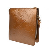 LOUIS VUITTON ルイヴィトン モノグラムヴェルニ モット ブロンズ M91138 レディース モノグラムヴェルニ ショルダーバッグ Bランク 中古 銀蔵