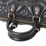 LOUIS VUITTON ルイヴィトン バブルグラム パピヨン BB ノワール M59800 レディース レザー ハンドバッグ Aランク 中古 銀蔵