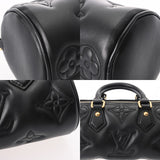LOUIS VUITTON ルイヴィトン バブルグラム パピヨン BB ノワール M59800 レディース レザー ハンドバッグ Aランク 中古 銀蔵