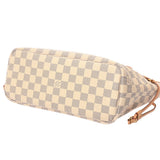 LOUIS VUITTON ルイヴィトン ダミエアズール ネヴァーフル PM ホワイト N51110 レディース ダミエキャンバス ハンドバッグ ABランク 中古 銀蔵