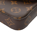 LOUIS VUITTON ルイヴィトン モノグラム ポシェットフェリシー ブラウン M81896 レディース モノグラムキャンバス ショルダーバッグ Aランク 中古 銀蔵