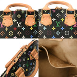 LOUIS VUITTON ルイヴィトン マルチカラー アルマ ノワール M92646 レディース モノグラムキャンバス ハンドバッグ ABランク 中古 銀蔵