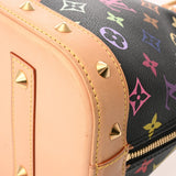 LOUIS VUITTON ルイヴィトン マルチカラー アルマ ノワール M92646 レディース モノグラムキャンバス ハンドバッグ ABランク 中古 銀蔵